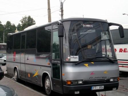 Bus rental in Sofia, Bulgaria MAN 30 seats